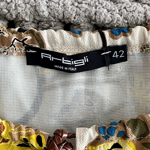 Floral Print Jumpsuit Made In Italy - Picture 5 of 14